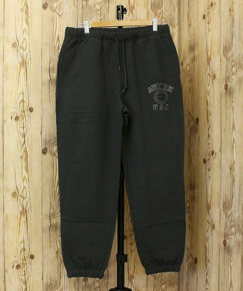 AVIREX(アヴィレックス)の「AVIREX 50th VARSITY SWEAT PANTS(スウェットパンツ・メンズ・エンジ/ホワイト/チャコールグレー・M/L/XL/XXL)」の7枚目の写真