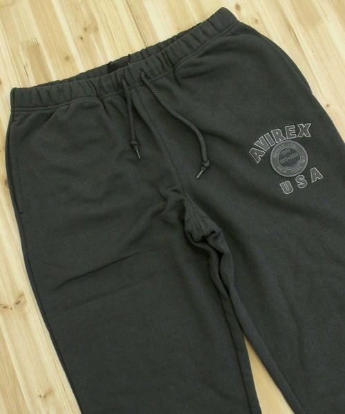 AVIREX(アヴィレックス)の「AVIREX 50th VARSITY SWEAT PANTS(スウェットパンツ・メンズ・エンジ/ホワイト/チャコールグレー・M/L/XL/XXL)」の9枚目の写真