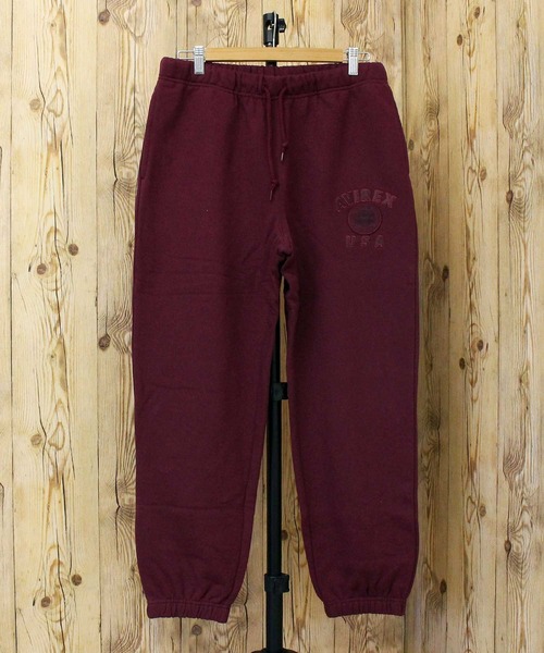AVIREX(アヴィレックス)の「AVIREX 50th VARSITY SWEAT PANTS(スウェットパンツ・メンズ・エンジ/ホワイト/チャコールグレー・M/L/XL/XXL)」の10枚目の写真