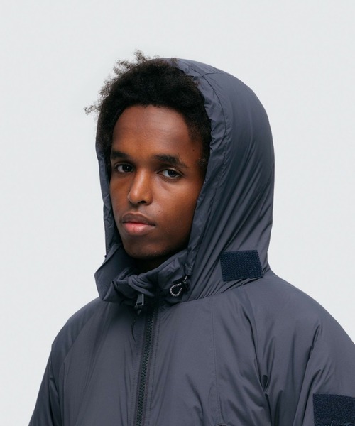 WILD THINGS（ワイルドシングス）の「WILD THINGS/ワイルドシングス HAPPY JACKET プリマロフト ハッピージャケット ダブルジップ仕様（ダウンジャケット/コート・メンズ・ネイビー/ブラック/オリーブ・XL/L/M）」の18枚目の写真