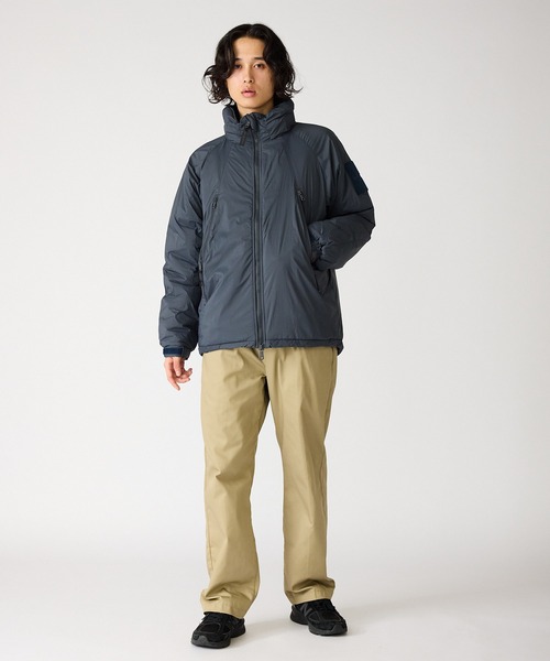 WILD THINGS（ワイルドシングス）の「WILD THINGS/ワイルドシングス HAPPY JACKET プリマロフト ハッピージャケット ダブルジップ仕様（ダウンジャケット/コート・メンズ・ネイビー/ブラック/オリーブ・XL/L/M）」の10枚目の写真