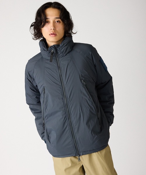 WILD THINGS（ワイルドシングス）の「WILD THINGS/ワイルドシングス HAPPY JACKET プリマロフト ハッピージャケット ダブルジップ仕様（ダウンジャケット/コート・メンズ・ネイビー/ブラック/オリーブ・XL/L/M）」の8枚目の写真