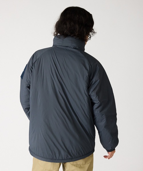 WILD THINGS（ワイルドシングス）の「WILD THINGS/ワイルドシングス HAPPY JACKET プリマロフト ハッピージャケット ダブルジップ仕様（ダウンジャケット/コート・メンズ・ネイビー/ブラック/オリーブ・XL/L/M）」の17枚目の写真