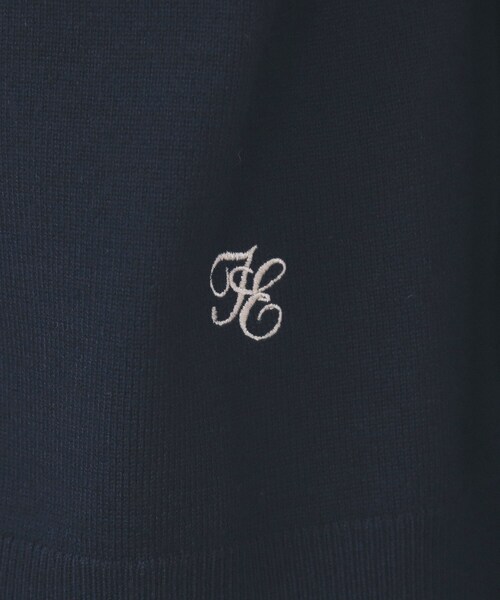 index(インデックス)の「ビジュークルーネックカーディガン【洗濯機OK】(カーディガン/ボレロ・レディース・チャコールグレー/ナチュラル/モスグリーン系7/ブラウン系その他/ネイビー/ピンク系1/ボルドー・34/36/38/40/42)」の22枚目の写真