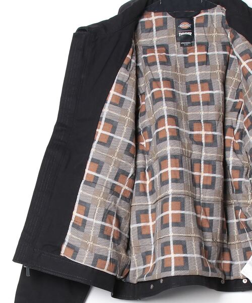 THRASHER(スラッシャー)の「【Dickies SKATEBOARDING】THRASHER DICKIES JACKET(その他アウター・メンズ・ブラック・X-LARGE/LARGE/MEDIUM)」の7枚目の写真