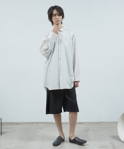 Dulcamara(ドゥルカマラ)の「よそいきフォールドショー トPT(スラックス・メンズ・チャコールグレー/ブラック/ダークブラウン・0/1)」の12枚目の写真
