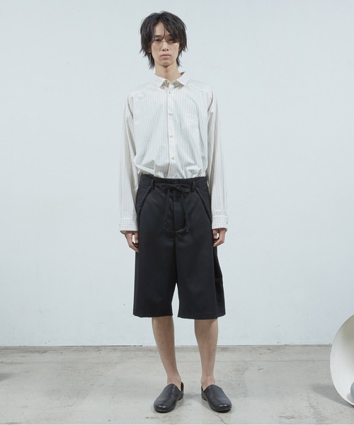Dulcamara(ドゥルカマラ)の「よそいきフォールドショー トPT(スラックス・メンズ・チャコールグレー/ブラック/ダークブラウン・0/1)」の13枚目の写真