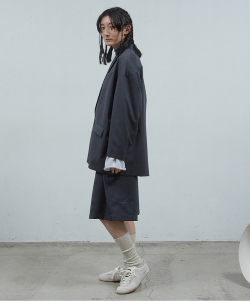 Dulcamara(ドゥルカマラ)の「よそいきフォールドショー トPT(スラックス・メンズ・チャコールグレー/ブラック/ダークブラウン・0/1)」の18枚目の写真