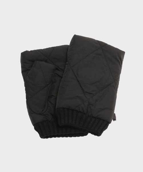 SUBLIME(サブライム)の「GO OUT キルト グローブ(手袋・メンズ・ブラック/カーキ/ホワイト系その他・FREE)」の1枚目の写真