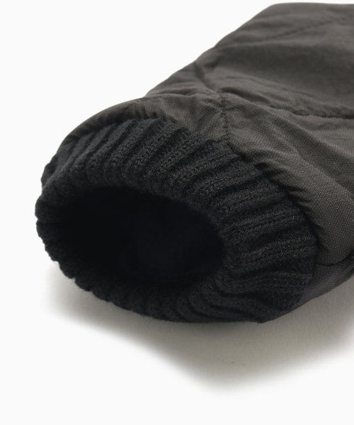 SUBLIME(サブライム)の「GO OUT キルト グローブ(手袋・メンズ・ブラック/カーキ/ホワイト系その他・FREE)」の6枚目の写真