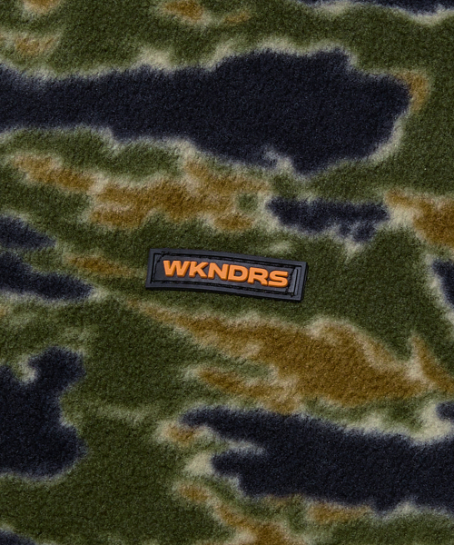 WKNDRS（ウィーキャンドース）の「CAMO FLEECE ZIPUP JK (CAMO)（その他アウター・レディース・その他・MEDIUM/LARGE/X-LARGE）」の6枚目の写真