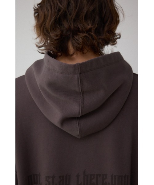 AZUL by moussy（アズールバイマウジー）の「フェイクレイヤードスウェットフーディー（パーカー・メンズ・チャコールグレー/ダークベージュ・MEDIUM/LARGE）」の14枚目の写真