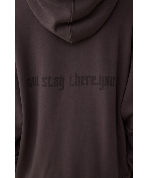 AZUL by moussy（アズールバイマウジー）の「フェイクレイヤードスウェットフーディー（パーカー・メンズ・チャコールグレー/ダークベージュ・MEDIUM/LARGE）」の15枚目の写真