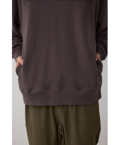 AZUL by moussy（アズールバイマウジー）の「フェイクレイヤードスウェットフーディー（パーカー・メンズ・チャコールグレー/ダークベージュ・MEDIUM/LARGE）」の18枚目の写真