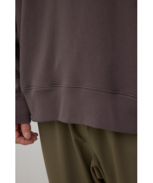 AZUL by moussy（アズールバイマウジー）の「フェイクレイヤードスウェットフーディー（パーカー・メンズ・チャコールグレー/ダークベージュ・MEDIUM/LARGE）」の19枚目の写真