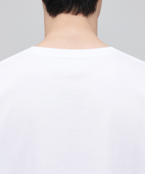 MUSINSA STANDARD（ムシンサスタンダード）の「レイヤードスリーブレストップ_ロング丈 [ホワイト]（Tシャツ/カットソー・メンズ・その他・SMALL/MEDIUM/LARGE/X-LARGE/X-SMALL）」の5枚目の写真