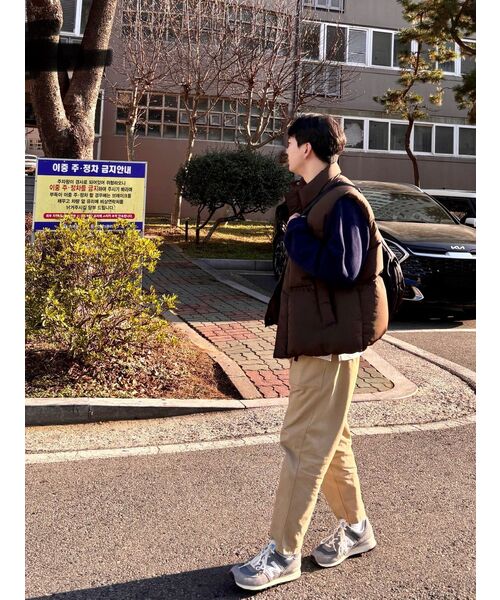 MUSINSA STANDARD（ムシンサスタンダード）の「レイヤードスリーブレストップ_ロング丈 [ホワイト]（Tシャツ/カットソー・メンズ・その他・SMALL/MEDIUM/LARGE/X-LARGE/X-SMALL）」の17枚目の写真