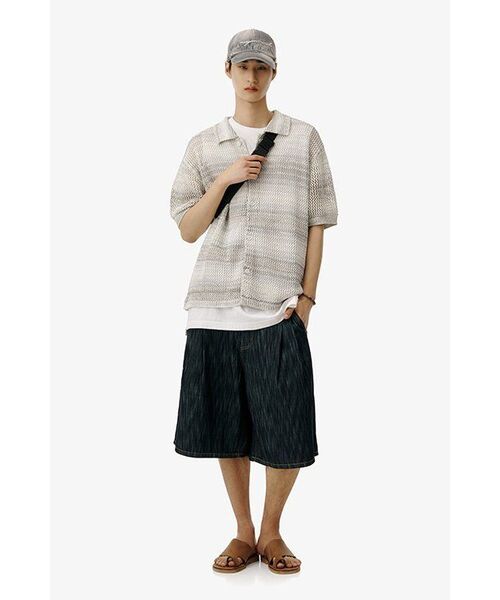 MUSINSA STANDARD（ムシンサスタンダード）の「レイヤードスリーブレストップ_ロング丈 [ホワイト]（Tシャツ/カットソー・メンズ・その他・SMALL/MEDIUM/LARGE/X-LARGE/X-SMALL）」の21枚目の写真