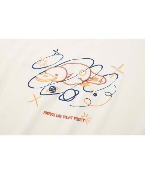 CPGN STUDIO（コンパーニョ）の「[16水]プラチフス刺繍半袖クリーム（Tシャツ/カットソー・レディース・その他・MEDIUM/LARGE）」の6枚目の写真