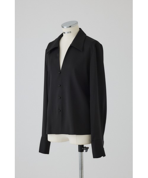 新品未使用タグ付き　Open collar slim SH JK Open collar slim SH JK オープンカラースリムシャツジャケット