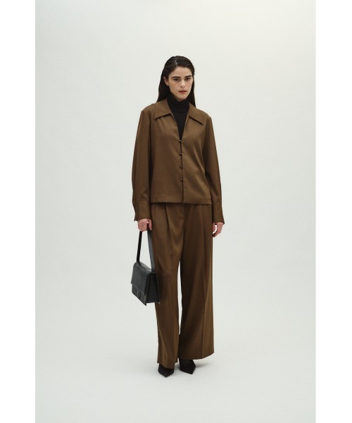 RIM.ARK（リムアーク）の「【26PS PRE ORDER】Open collar slim