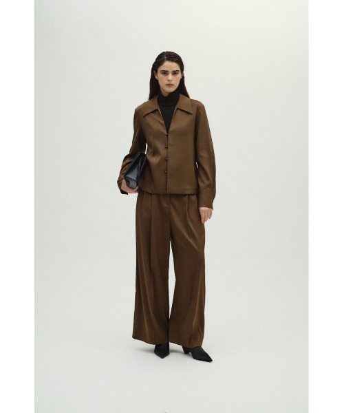 RIM.ARK（リムアーク）の「【26PS PRE ORDER】Open collar slim