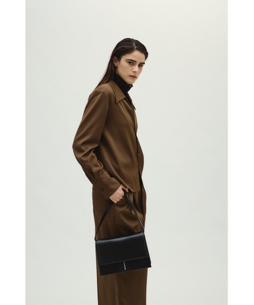 Open collar slim SH JK オープンカラースリムシャツジャケット