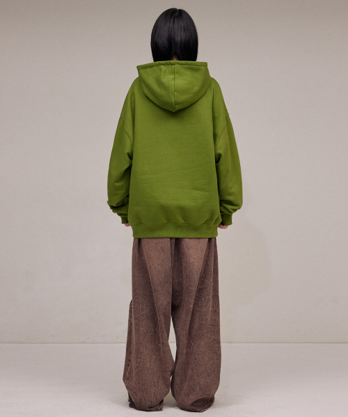 F.ILLUMINATE(フィルミネイト)の「ブラーエフェクトロゴフードパーカー-グリーン(パーカー・レディース・その他・SMALL/MEDIUM/LARGE)」の6枚目の写真