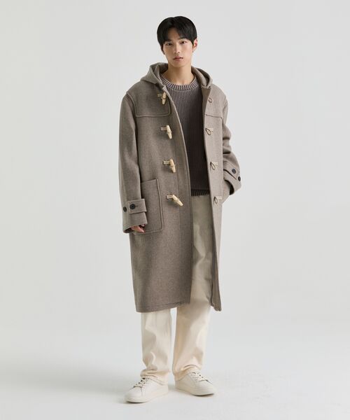 MUSINSA STANDARD（ムシンサスタンダード）の「ピグメントリブクルーネックニット[ブラウン]（ニット/セーター・メンズ・その他・SMALL/MEDIUM/LARGE/X-LARGE/XX-LARGE）」の14枚目の写真