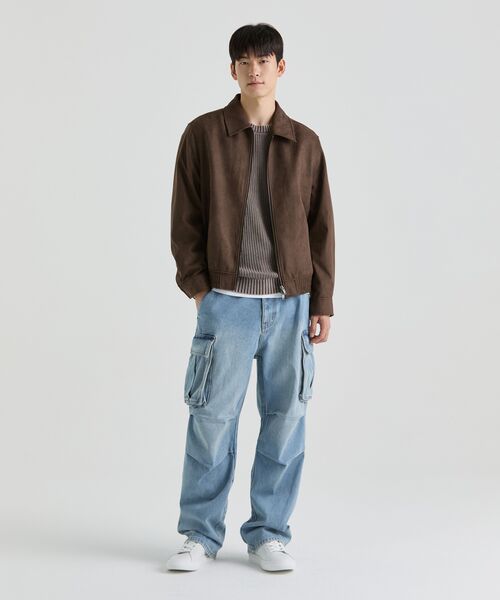 MUSINSA STANDARD（ムシンサスタンダード）の「ピグメントリブクルーネックニット[ブラウン]（ニット/セーター・メンズ・その他・SMALL/MEDIUM/LARGE/X-LARGE/XX-LARGE）」の15枚目の写真