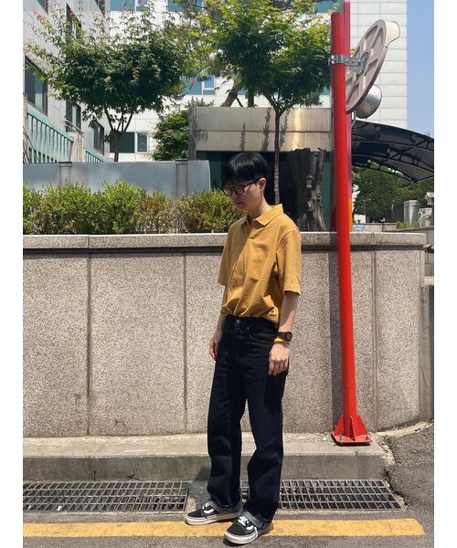 MUSINSA STANDARD（ムシンサスタンダード）の「ストレートデニムパンツ [ディープインディゴ]（デニムパンツ・メンズ・その他・38/36/34/32/30/31/33/26/27/28/29/40）」の15枚目の写真