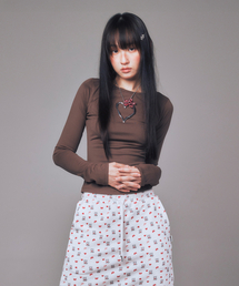 YOUHEE 長袖Tシャツ YOUHEE｜ユヒのTシャツ/カットソー（長袖）通販 - ZOZOTOWN