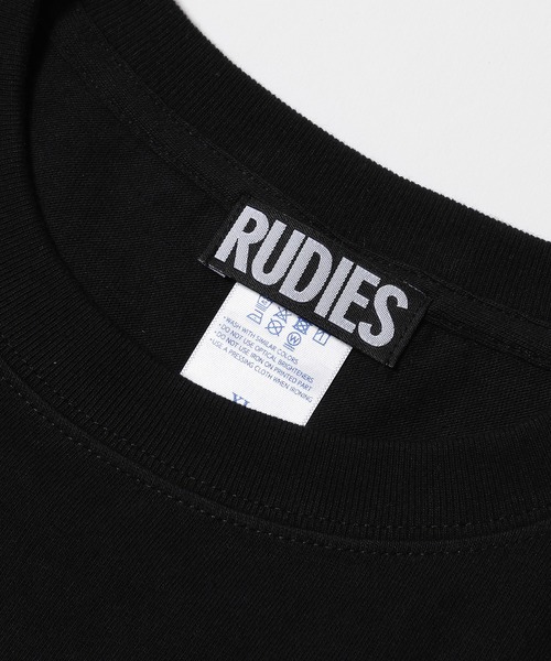 RUDIE'S(ルーディーズ)の「DIVISION LS TEE(Tシャツ/カットソー・メンズ・ブラック/ホワイト・L/XL/M)」の5枚目の写真