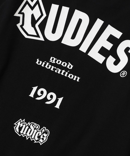 RUDIE'S(ルーディーズ)の「DIVISION LS TEE(Tシャツ/カットソー・メンズ・ブラック/ホワイト・L/XL/M)」の7枚目の写真