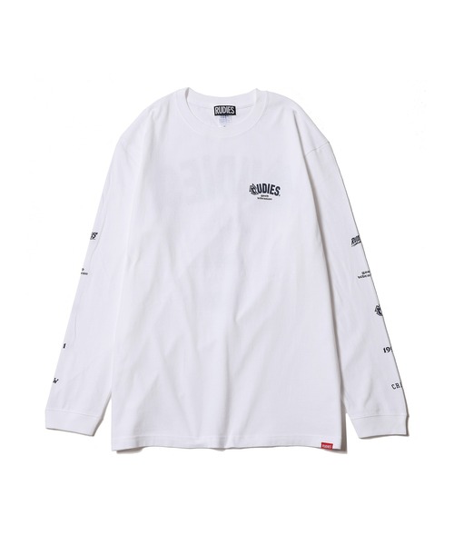 RUDIE'S(ルーディーズ)の「DIVISION LS TEE(Tシャツ/カットソー・メンズ・ブラック/ホワイト・L/XL/M)」の9枚目の写真