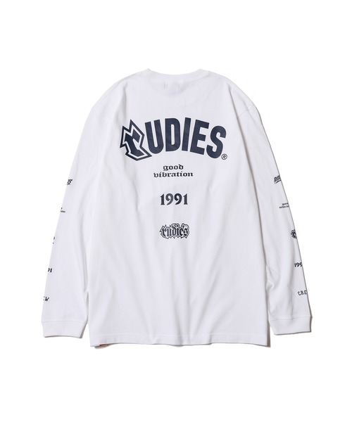 RUDIE'S(ルーディーズ)の「DIVISION LS TEE(Tシャツ/カットソー・メンズ・ブラック/ホワイト・L/XL/M)」の10枚目の写真
