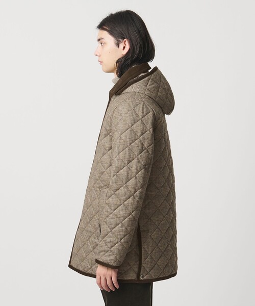 Mackintosh（マッキントッシュ）の「【別注】＜MACKINTOSH＞CROCKETFORD EX/キルティング チェック フーデッドコート（その他アウター・メンズ・ブラウン系・36/40/38）」の6枚目の写真