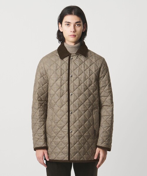 Mackintosh（マッキントッシュ）の「【別注】＜MACKINTOSH＞CROCKETFORD EX/キルティング チェック フーデッドコート（その他アウター・メンズ・ブラウン系・36/40/38）」の8枚目の写真