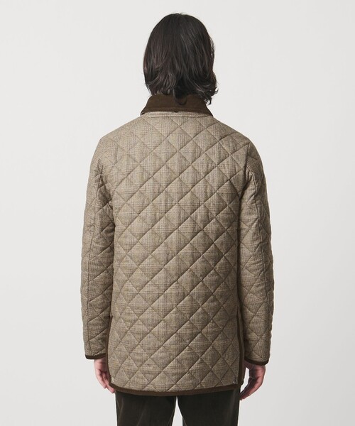 Mackintosh（マッキントッシュ）の「【別注】＜MACKINTOSH＞CROCKETFORD EX/キルティング チェック フーデッドコート（その他アウター・メンズ・ブラウン系・36/40/38）」の10枚目の写真