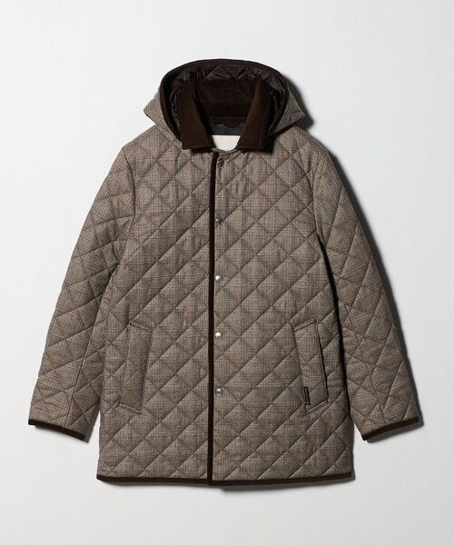 Mackintosh（マッキントッシュ）の「【別注】＜MACKINTOSH＞CROCKETFORD EX/キルティング チェック フーデッドコート（その他アウター・メンズ・ブラウン系・36/40/38）」の11枚目の写真