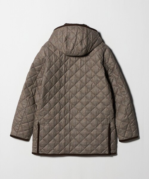 Mackintosh（マッキントッシュ）の「【別注】＜MACKINTOSH＞CROCKETFORD EX/キルティング チェック フーデッドコート（その他アウター・メンズ・ブラウン系・36/40/38）」の12枚目の写真