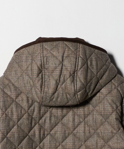 Mackintosh（マッキントッシュ）の「【別注】＜MACKINTOSH＞CROCKETFORD EX/キルティング チェック フーデッドコート（その他アウター・メンズ・ブラウン系・36/40/38）」の17枚目の写真