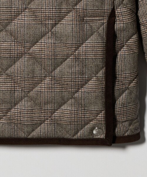 Mackintosh（マッキントッシュ）の「【別注】＜MACKINTOSH＞CROCKETFORD EX/キルティング チェック フーデッドコート（その他アウター・メンズ・ブラウン系・36/40/38）」の19枚目の写真