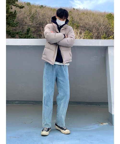 GRAVER（グレーバー）の「[UNISEX]デイジーブーケベア刺繍フードティー_ブラック（パーカー・レディース・ブラック・SMALL/MEDIUM/LARGE/X-LARGE）」の2枚目の写真