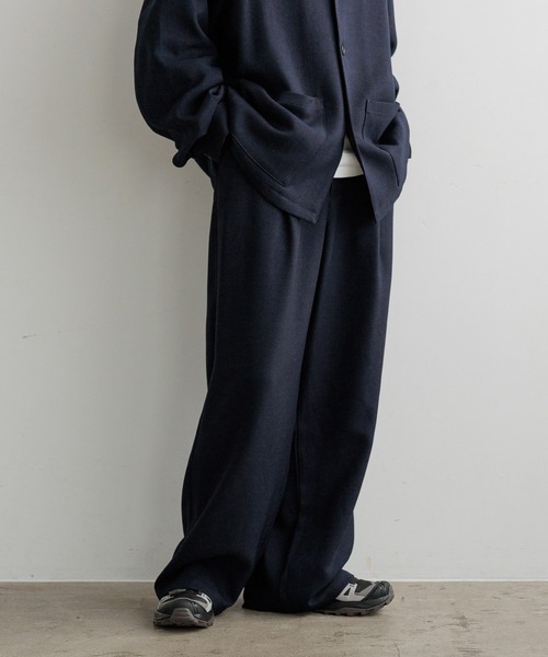 LOWRYS FARM(ローリーズファーム)の「【LFM(U)】メランジツイルパンツ 593720(その他パンツ・メンズ・ネイビー/グレー・MEDIUM/LARGE)」の1枚目の写真