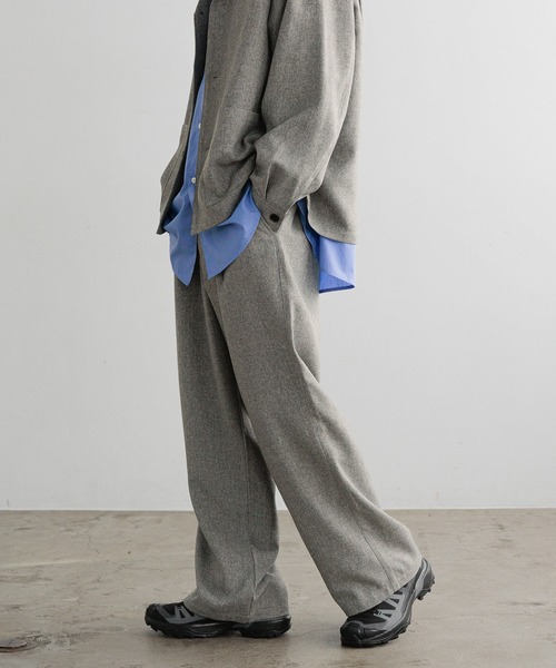 LOWRYS FARM(ローリーズファーム)の「【LFM(U)】メランジツイルパンツ 593720(その他パンツ・メンズ・ネイビー/グレー・MEDIUM/LARGE)」の15枚目の写真