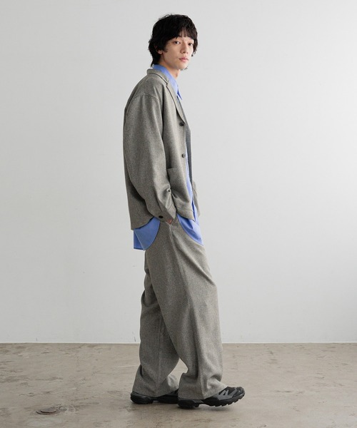 LOWRYS FARM(ローリーズファーム)の「【LFM(U)】メランジツイルパンツ 593720(その他パンツ・メンズ・ネイビー/グレー・MEDIUM/LARGE)」の13枚目の写真