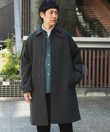 URBAN RESEARCH DOORS | ウールメルトンステンカラーコート(ステンカラーコート)