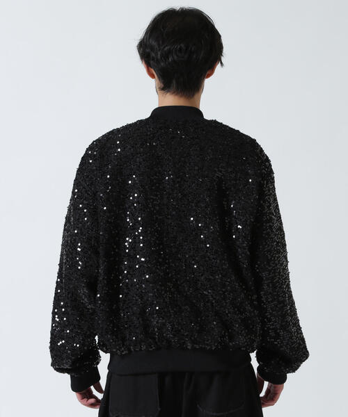 FR(13)NDS（フレンズ）の「FR(13)NDS/フレンズ/TWEED JUMPER（ブルゾン・メンズ・ブラック・F）」の4枚目の写真