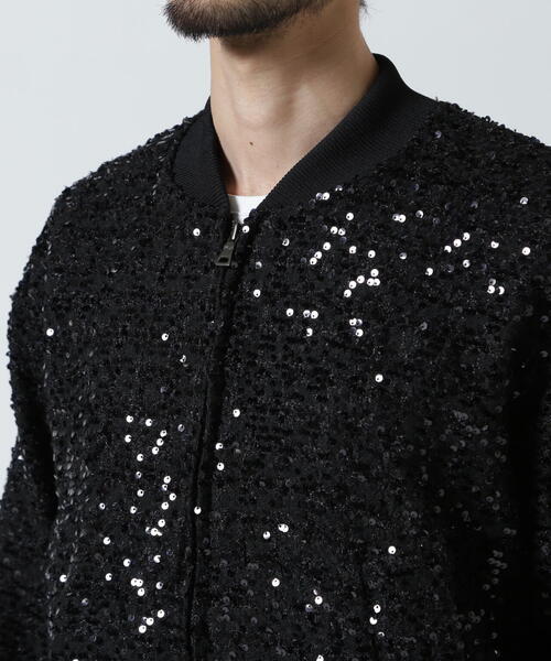 FR(13)NDS（フレンズ）の「FR(13)NDS/フレンズ/TWEED JUMPER（ブルゾン・メンズ・ブラック・F）」の8枚目の写真
